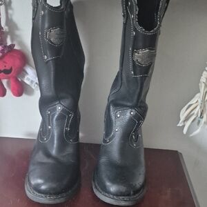 Harley-Davidson Black Riding Boots